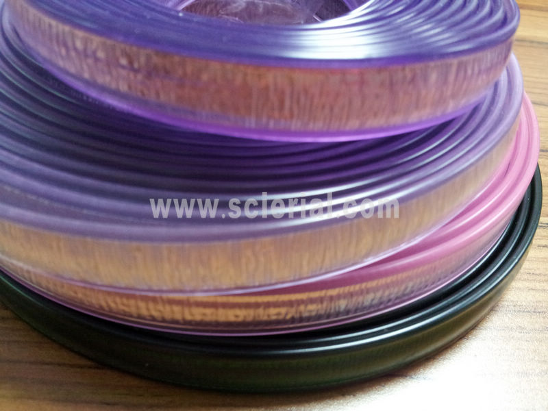 PVC coated foil (PVC covered gold foil, PVC coated silver foil, pvc wedge strap