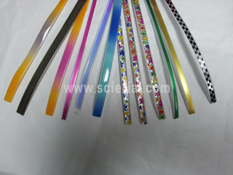 PVC coated foil strip, PVC coated foil shoes strap